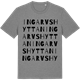Mid Heather Gray t-shirt med Ingarvshyttan ordlek t-shirt