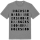 Mid Heather Gray t-shirt med Ingersbodarna ordlek t-shirt