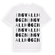 Ingvallhögen ordlek t-shirt