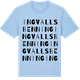 Blue Soul t-shirt med Ingvallsbenning ordlek t-shirt