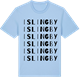 Blue Soul t-shirt med Islingby ordlek t-shirt