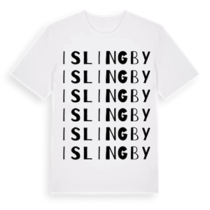 Islingby ordlek t-shirt – ekologisk bomull t-shirt från Pinshirt