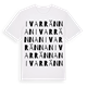 Ivarrännan ordlek t-shirt