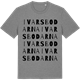 Mid Heather Gray t-shirt med Ivarsbodarna ordlek t-shirt