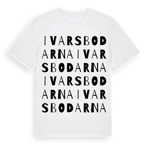 Ivarsbodarna ordlek t-shirt – ekologisk bomull t-shirt från Pinshirt