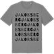 Mid Heather Gray t-shirt med Jakobsberg ordlek t-shirt