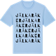 Blue Soul t-shirt med Jälkaråker ordlek t-shirt