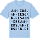 Blue Soul t-shirt med Jan-Ers ordlek t-shirt