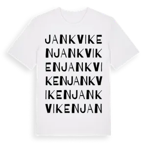 Jankviken ordlek t-shirt – ekologisk bomull t-shirt från Pinshirt