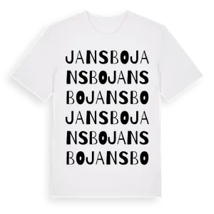 Jansbo ordlek t-shirt – ekologisk bomull t-shirt från Pinshirt