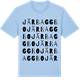 Blue Soul t-shirt med Järbaggbo ordlek t-shirt