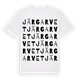 Järgarvet ordlek t-shirt