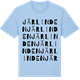 Blue Soul t-shirt med Järlinden ordlek t-shirt