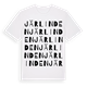 Järlinden ordlek t-shirt