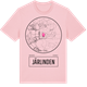Pink Cotton t-shirt med Järlinden t-shirt