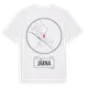 White t-shirt med Järna t-shirt