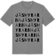 Mid Heather Gray t-shirt med Jäsmyrarna ordlek t-shirt