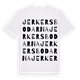 Jerkersbodarna ordlek t-shirt