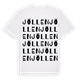 Jöllen ordlek t-shirt