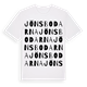 White t-shirt med Jönsbodarna ordlek t-shirt