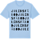 Blue Soul t-shirt med Julens Fäbod ordlek t-shirt