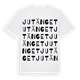 Jutänget ordlek t-shirt