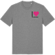 Mid Heather Gray t-shirt med Jag älskar Kålgårdsudden t-shirt litet tryck