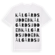 Kålgårdsudden ordlek t-shirt