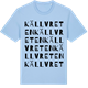 Blue Soul t-shirt med Källvreten ordlek t-shirt