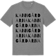 Mid Heather Gray t-shirt med Kanngårdarna ordlek t-shirt