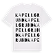 Kapellgrund ordlek t-shirt