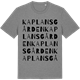 Mid Heather Gray t-shirt med Kaplansgården ordlek t-shirt