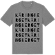 Mid Heather Gray t-shirt med Käringberget ordlek t-shirt