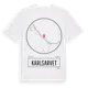 White t-shirt med Karlsarvet t-shirt