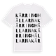 Kärringhällarna ordlek t-shirt
