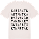 Vintage White t-shirt med Kårtäkt ordlek t-shirt