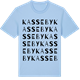 Blue Soul t-shirt med Kasseby ordlek t-shirt