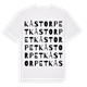 Kåstorpet ordlek t-shirt