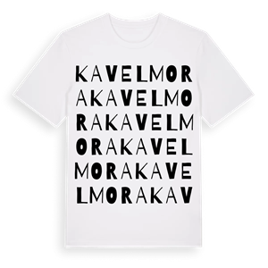 Kavelmora ordlek t-shirt – ekologisk bomull t-shirt från Pinshirt
