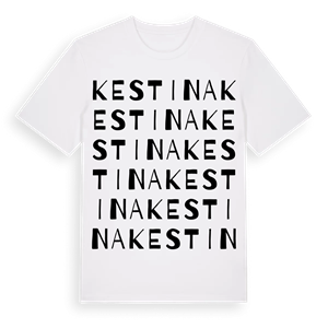 Kestina ordlek t-shirt – ekologisk bomull t-shirt från Pinshirt