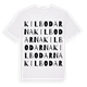 Kilbodarna ordlek t-shirt