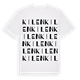 Kilen ordlek t-shirt
