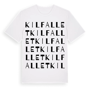 Kilfallet ordlek t-shirt – ekologisk bomull t-shirt från Pinshirt