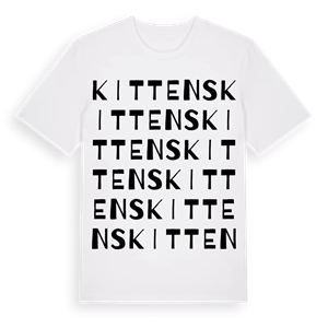 Kittens ordlek t-shirt – ekologisk bomull t-shirt från Pinshirt