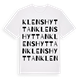 Klenshyttan ordlek t-shirt
