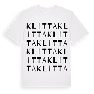 Klitta ordlek t-shirt – ekologisk bomull t-shirt från Pinshirt