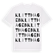 Klitthagen ordlek t-shirt