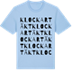 Blue Soul t-shirt med Klockartäkt ordlek t-shirt