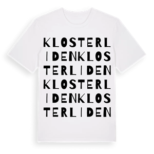 Klosterliden ordlek t-shirt – ekologisk bomull t-shirt från Pinshirt