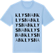 Blue Soul t-shirt med Klysnan ordlek t-shirt